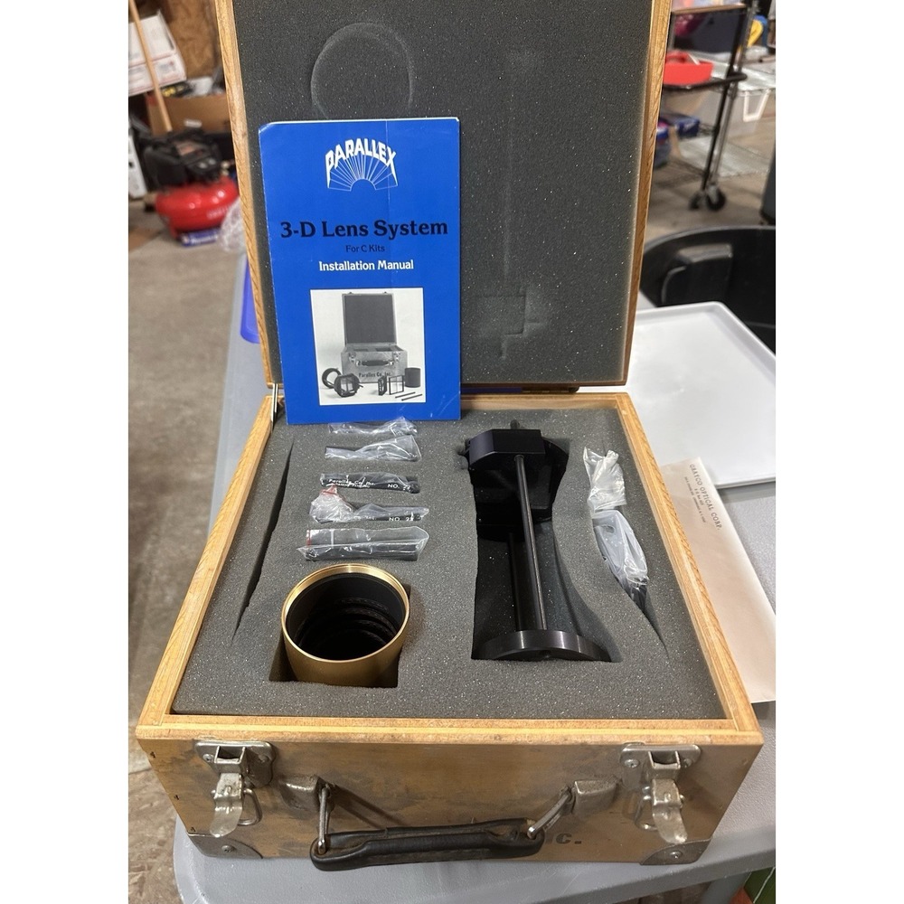 Rare Vintage Paralex 3D Lens System For C Kits